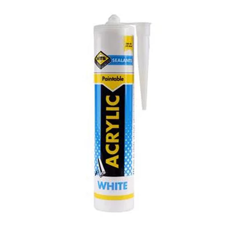 SEALANT - SILICONE MTS ACRYLIC WHITE 260ML